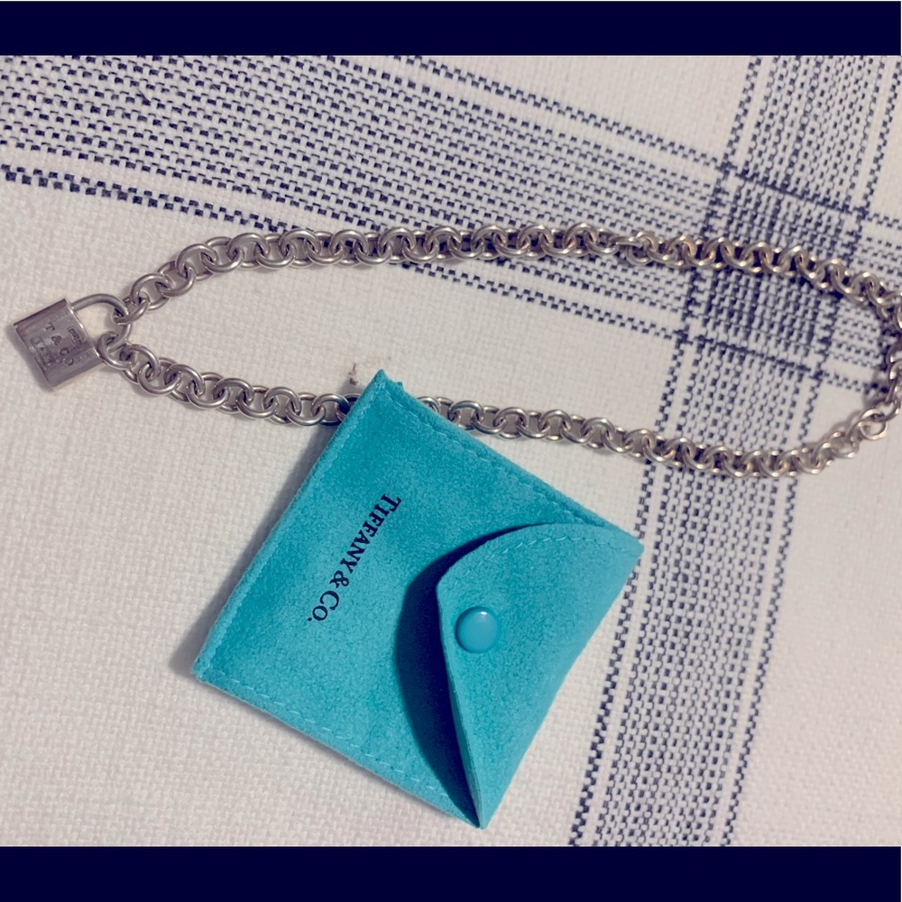 Tiffany & Co. lock chain necklace